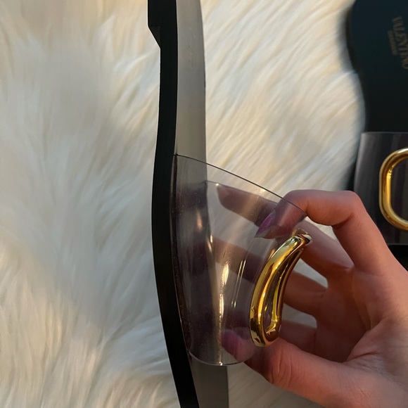 Valentino Transparent Slide Sandal - Picture 6 of 10